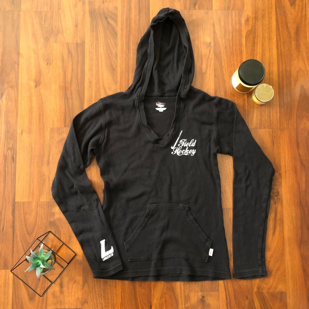 Longstreth Black Hooded Long Sleeve Shirt